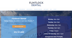 Desktop Screenshot of flintlockdental.com