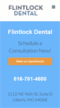 Mobile Screenshot of flintlockdental.com